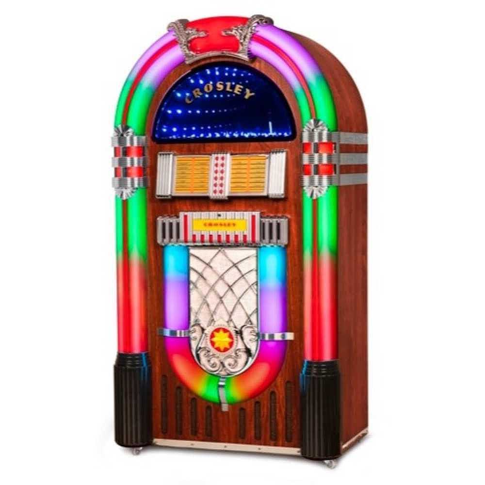 Crosley Digital LED Jukebox with Bluetooth - Walnut