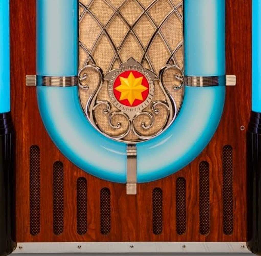 Crosley Digital LED Jukebox with Bluetooth - Walnut